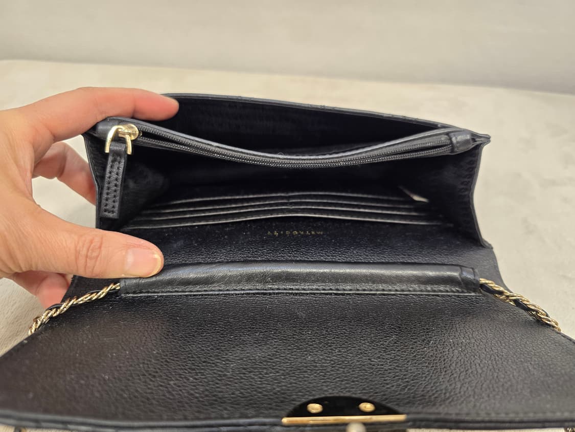 METROCITY 메트로시티 미니 블랙 퀼팅 체인백 크로스백 상품이미지7