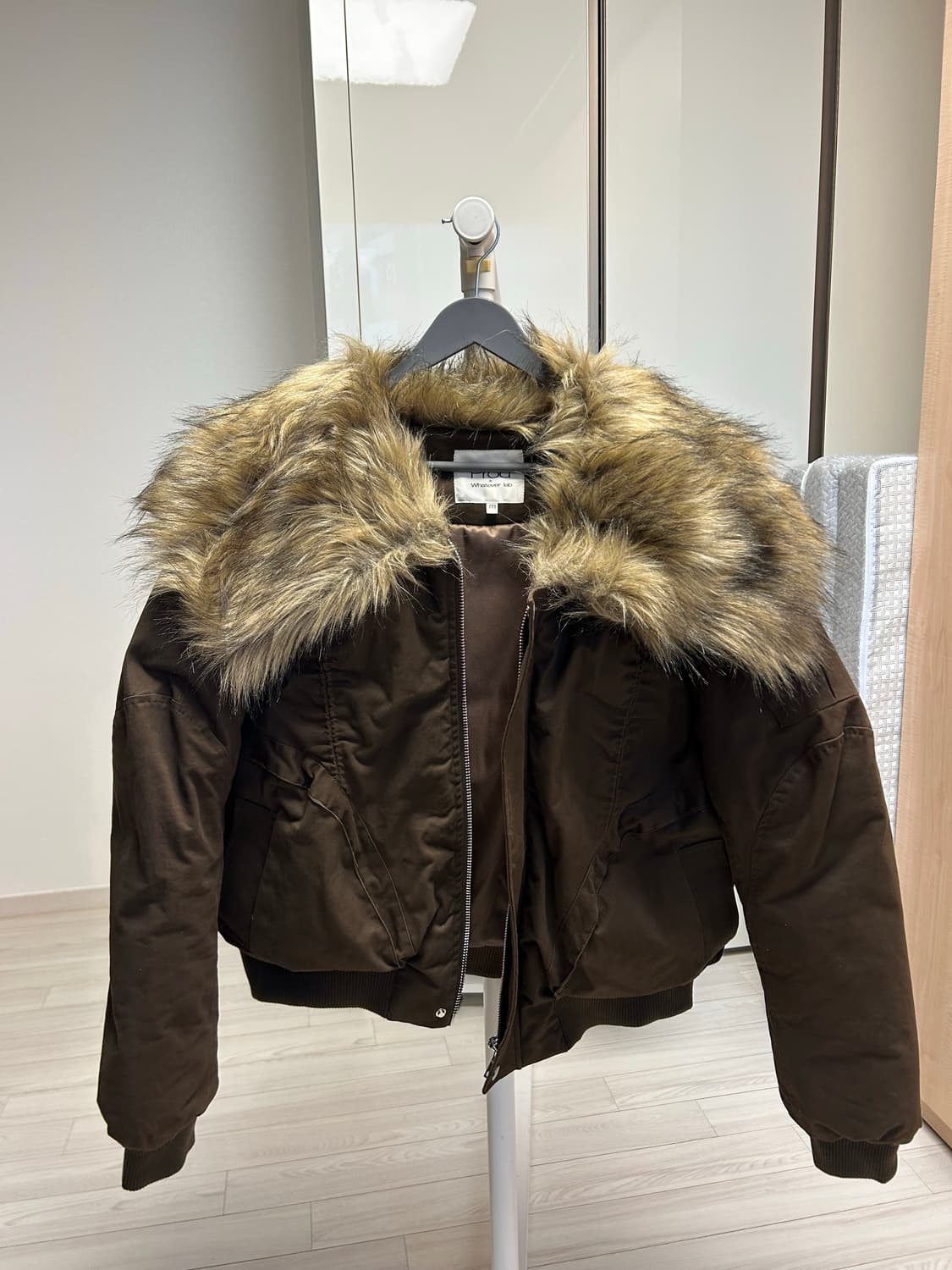 PROD brown faux down jacket 상품이미지5