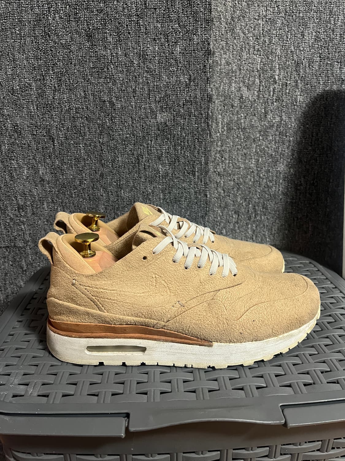 나이키 LAB 맥스1 스웨이드 베이지 250 상품이미지2