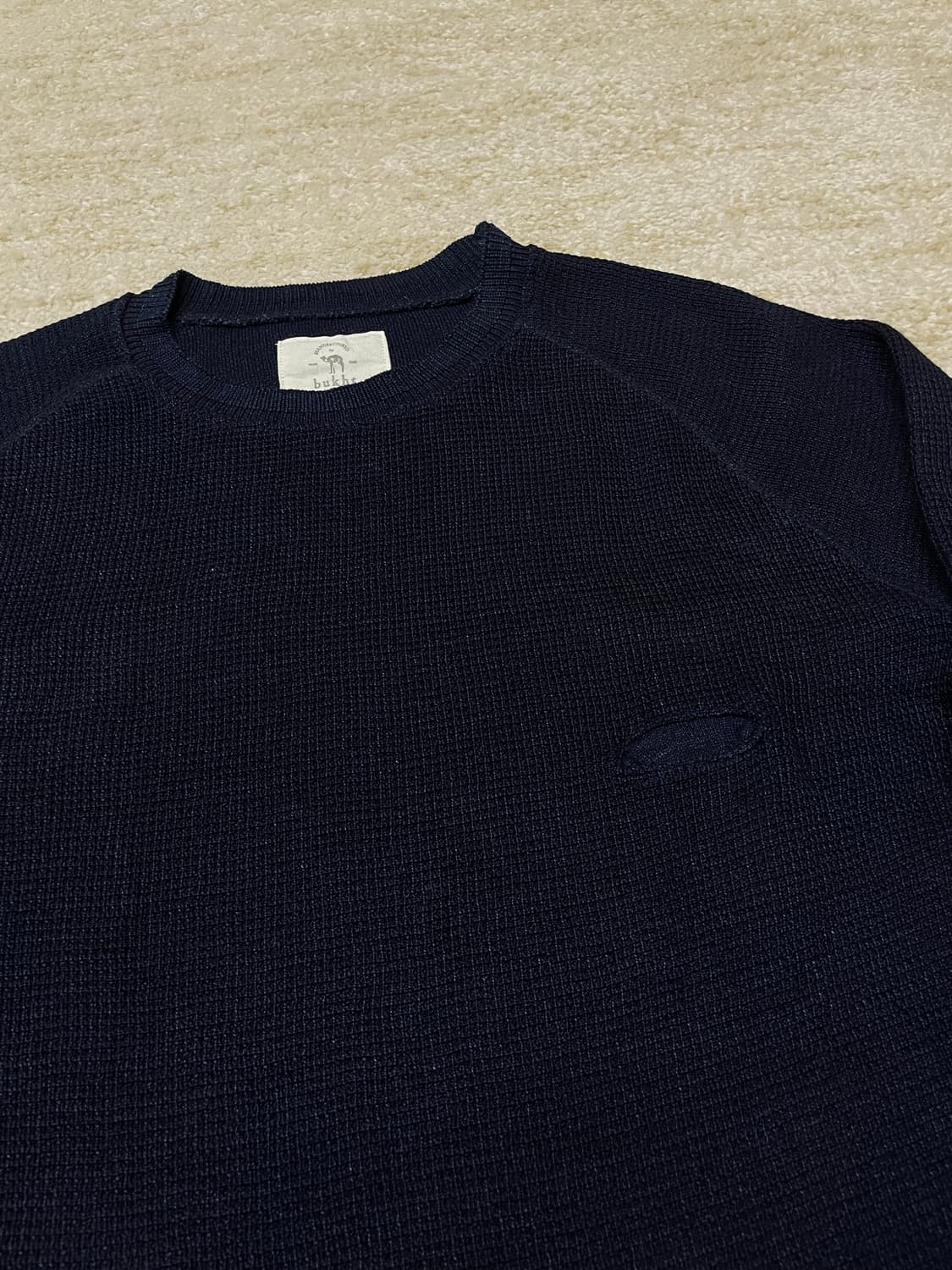 [L] Bukht 부호토 와플 니트 스웨터 상품이미지3