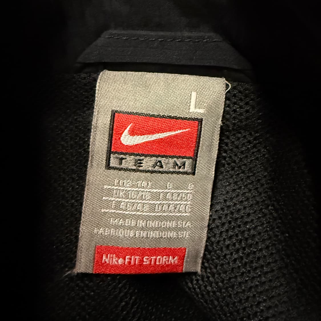 [정품/L] 나이키 Nike State 바람막이 블랙 레드 b16 상품이미지5