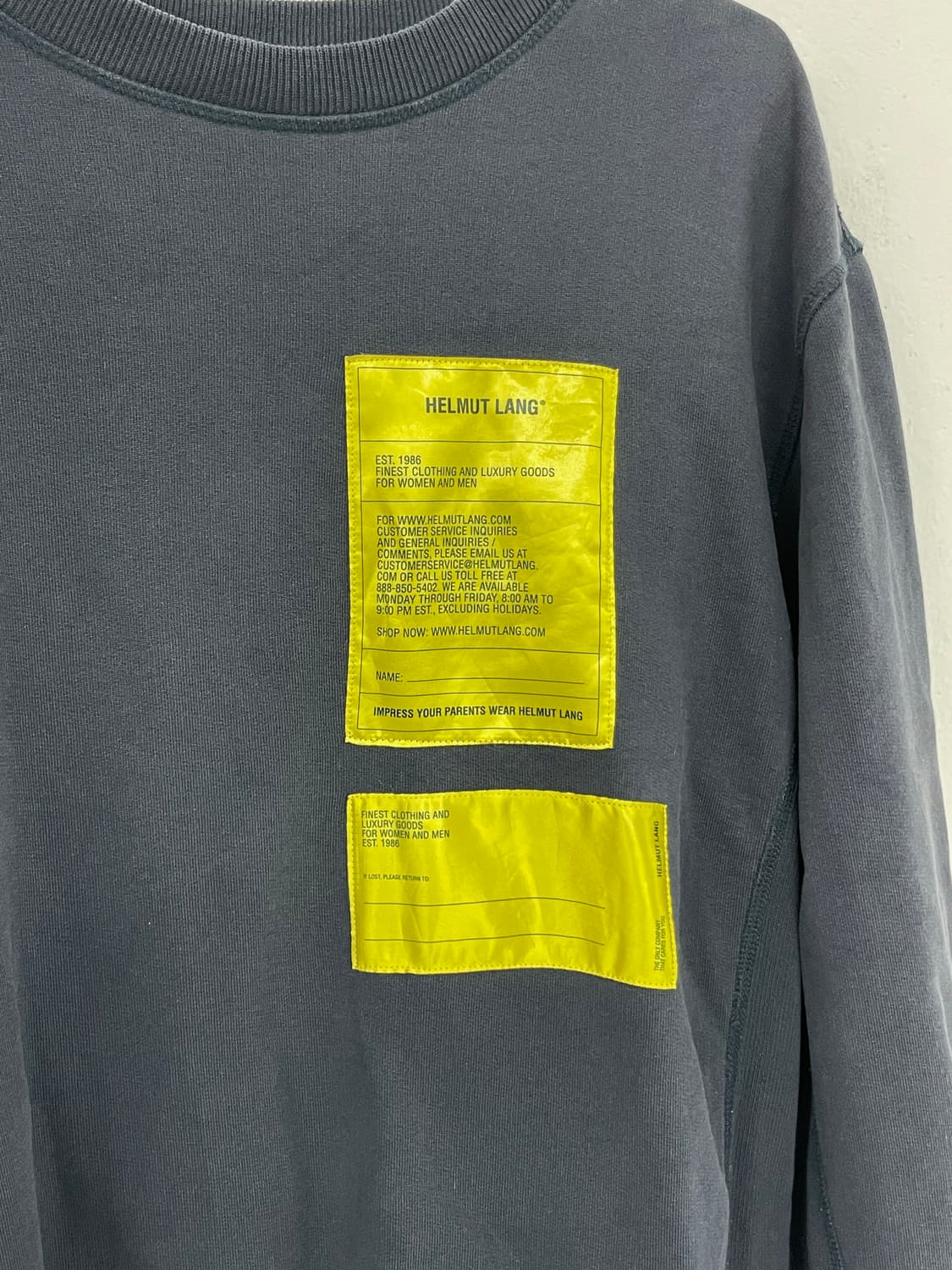 Helmut Lang Graphic Sweatshirt 상품이미지3