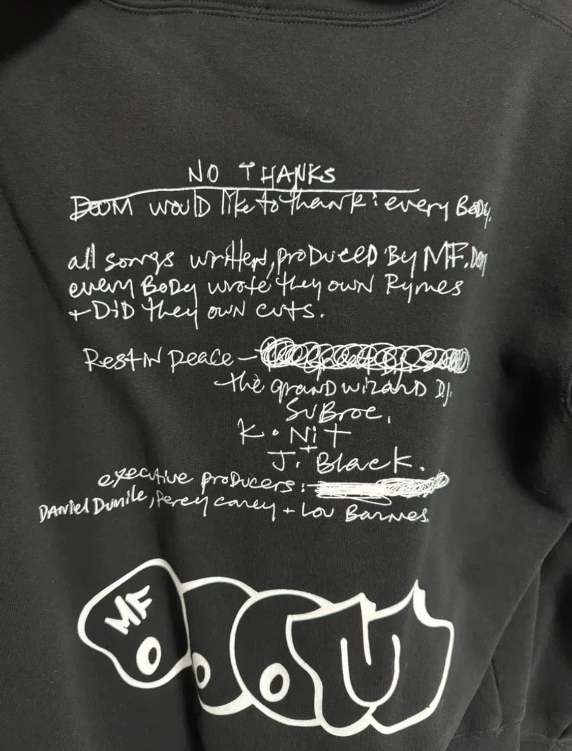 슈프림 MF DOOM 후디 s사이즈 상품이미지2