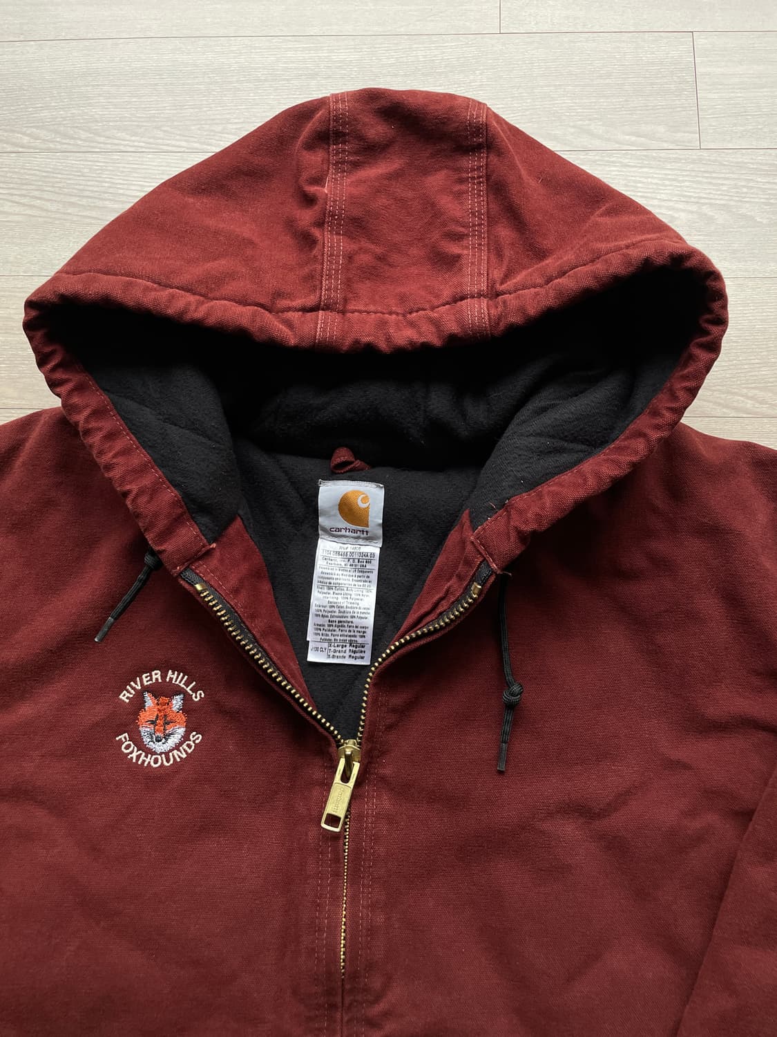 칼하트 j130 CLY 액티브 자켓 샌드스톤 상품이미지3