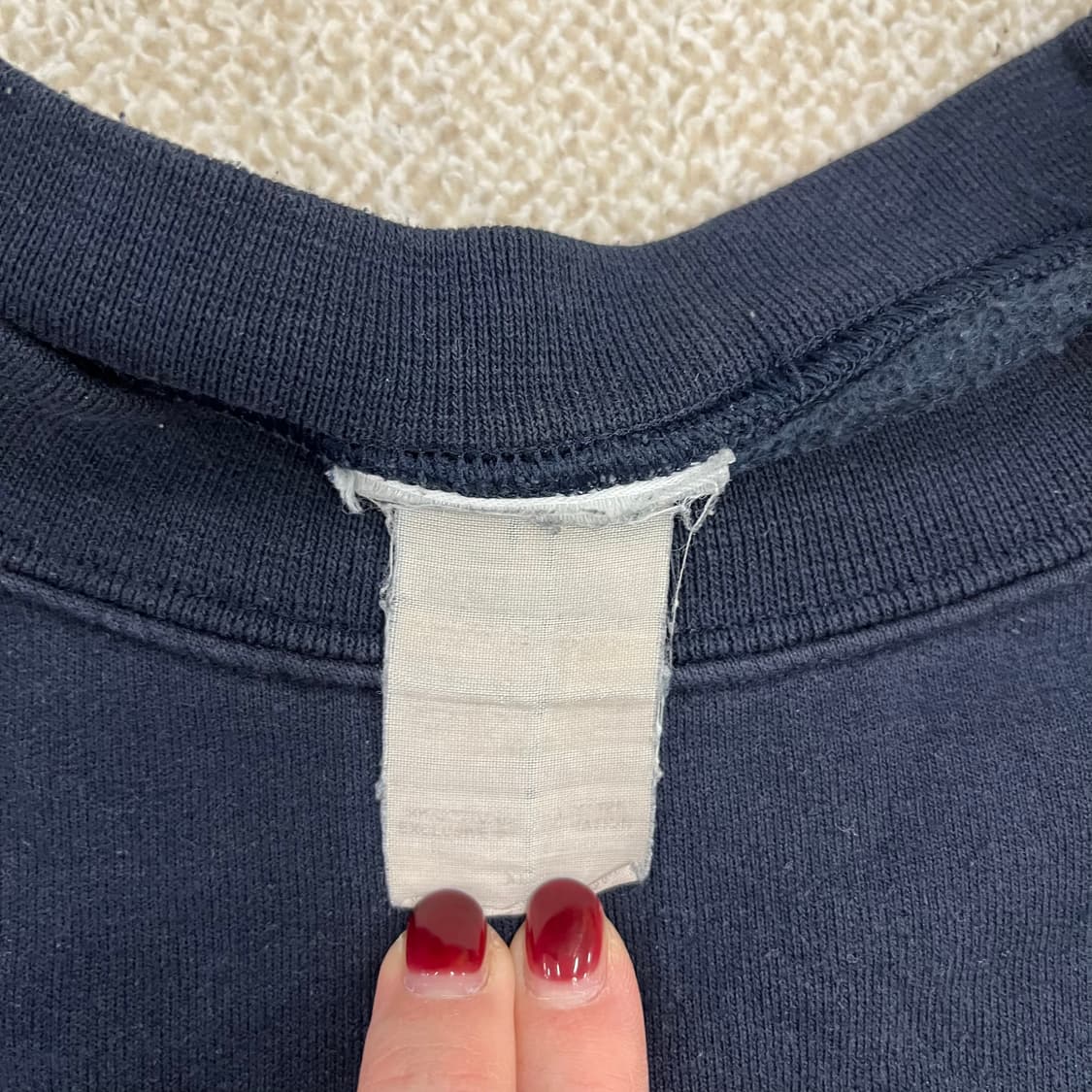 [실측확인] 챔피온 라운드넥 맨투맨 스웻셔츠 0114M1 상품이미지2