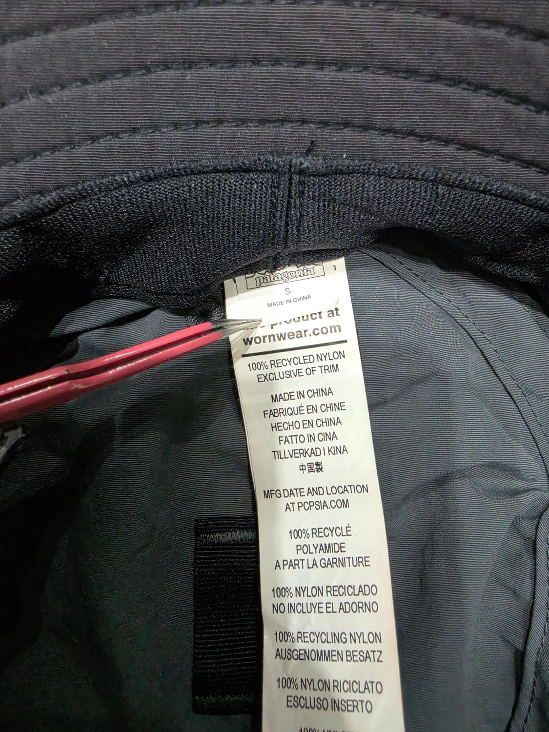 파타고니아 웨이브페어러 아웃도어 버킷햇 모자 S 상품이미지8