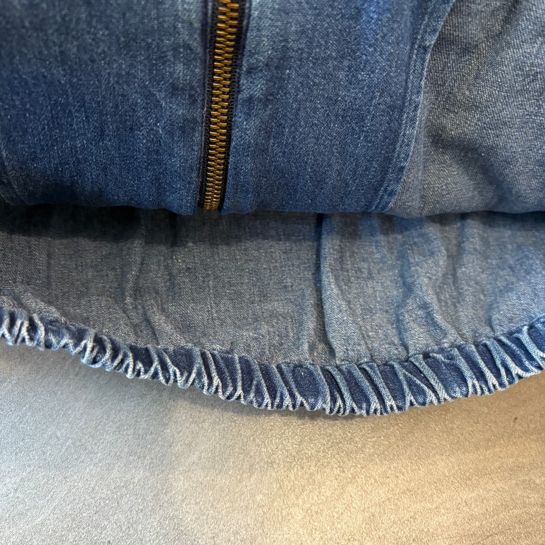 90s 90년대 미국 생산 폴로 데님 스윙톱 자켓 상품이미지10