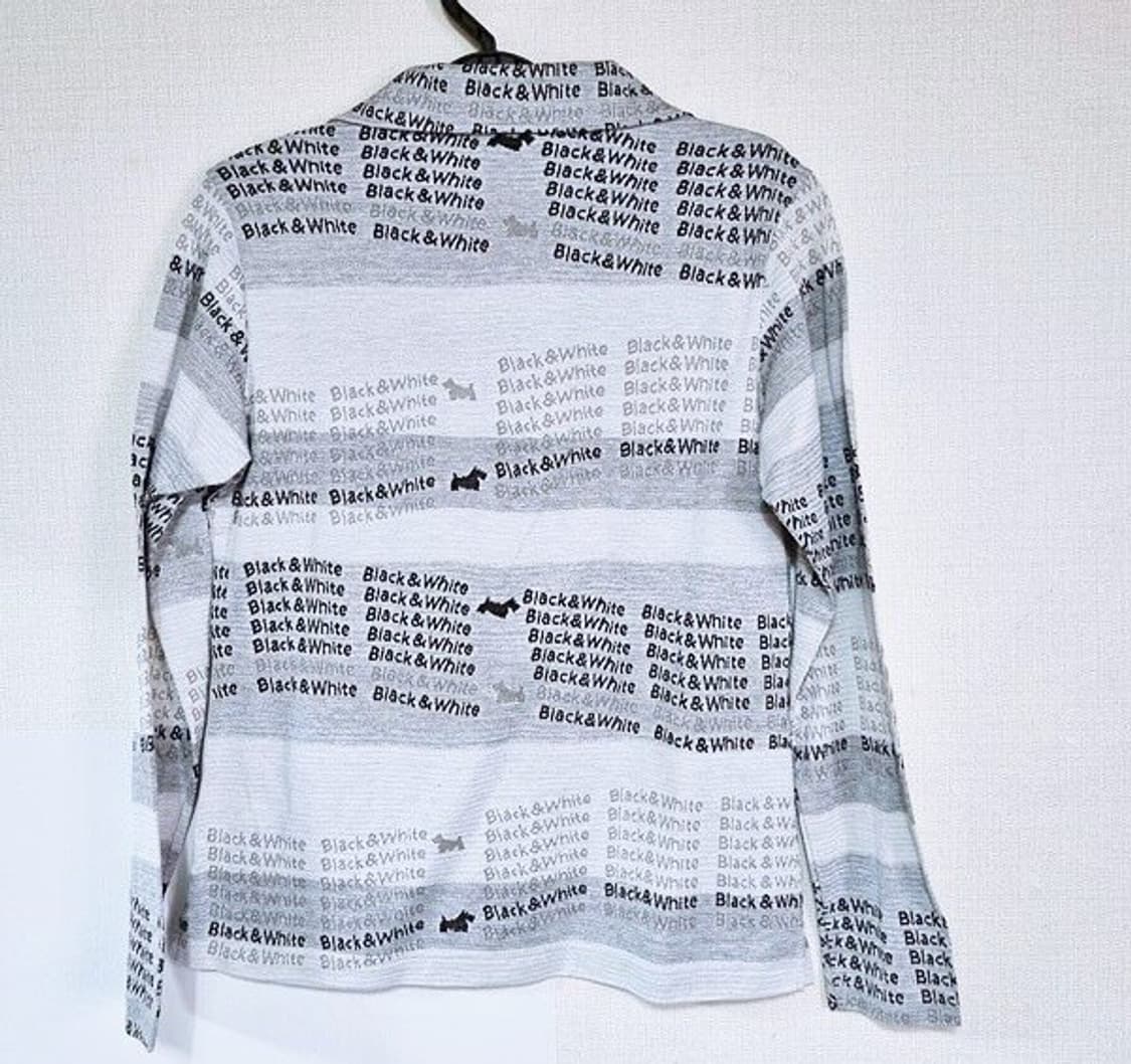 블랙앤화이트 정품 티셔츠 55사이즈 상품이미지3