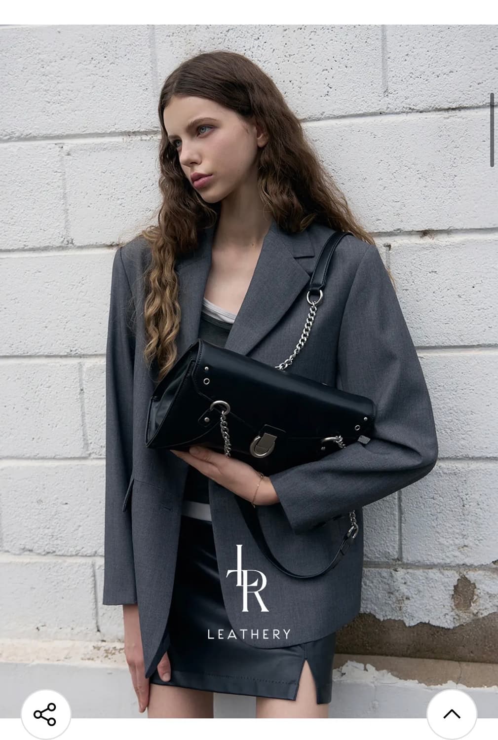 (새상품)(M) 레더리 어반 베이직 싱글 블레이저 [GREY] 판매 상품이미지1