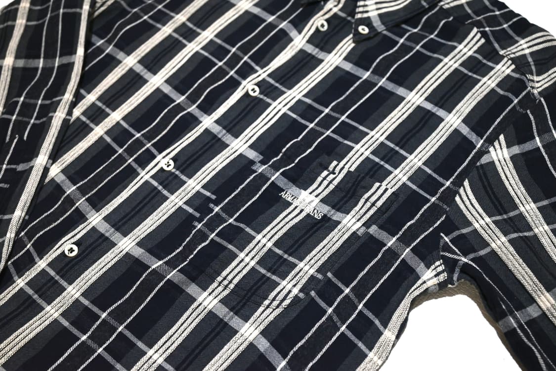 Armani jeans 1990s check shirt 상품이미지2