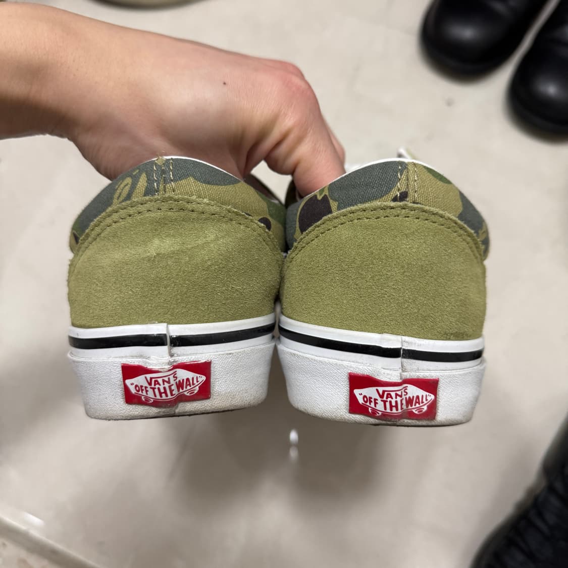 반스 x 베이프 올드스쿨 36 DX ABC 카모(280) 상품이미지4