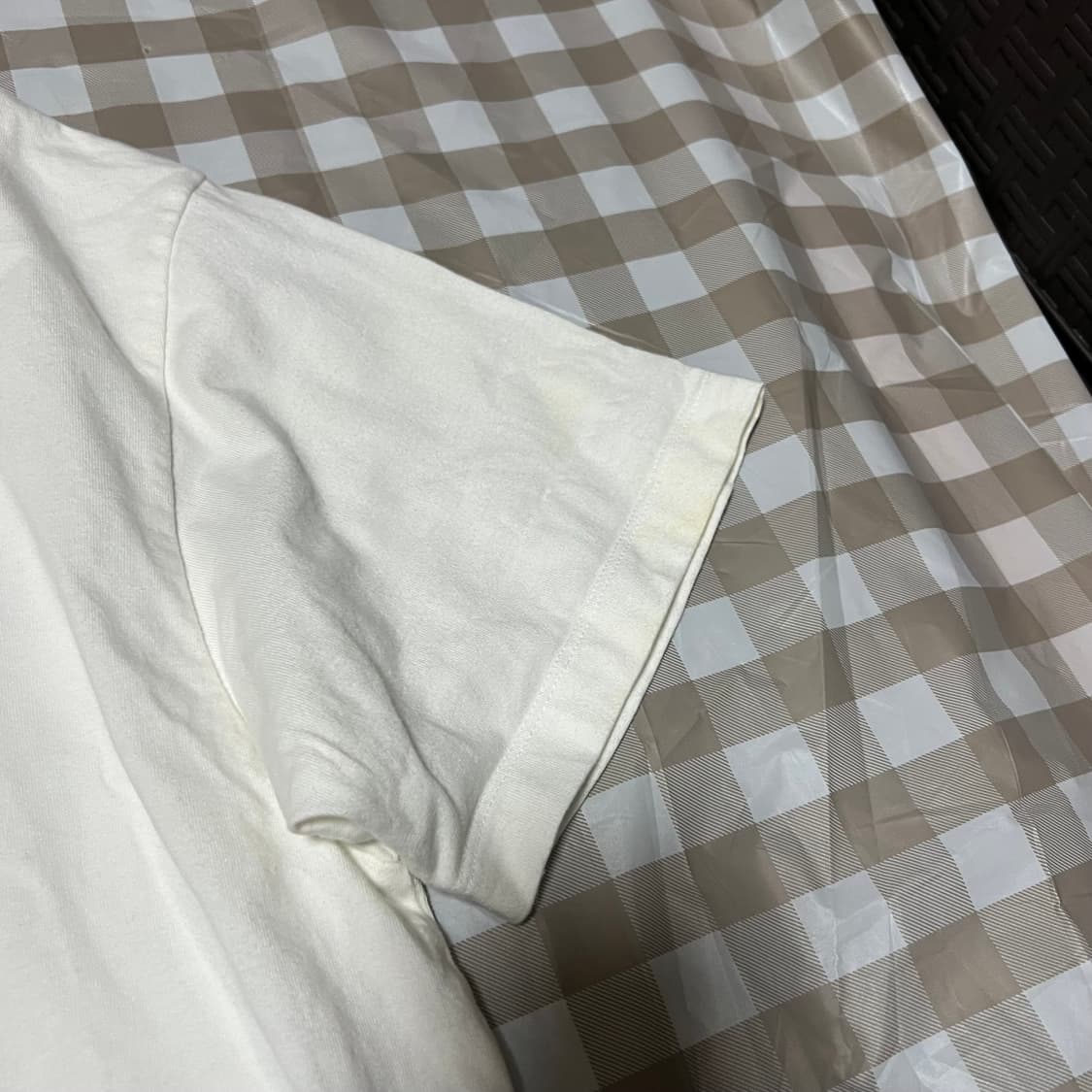 메종미네드 반팔 M 화이트 프린팅 반팔티 셔츠 상품이미지6