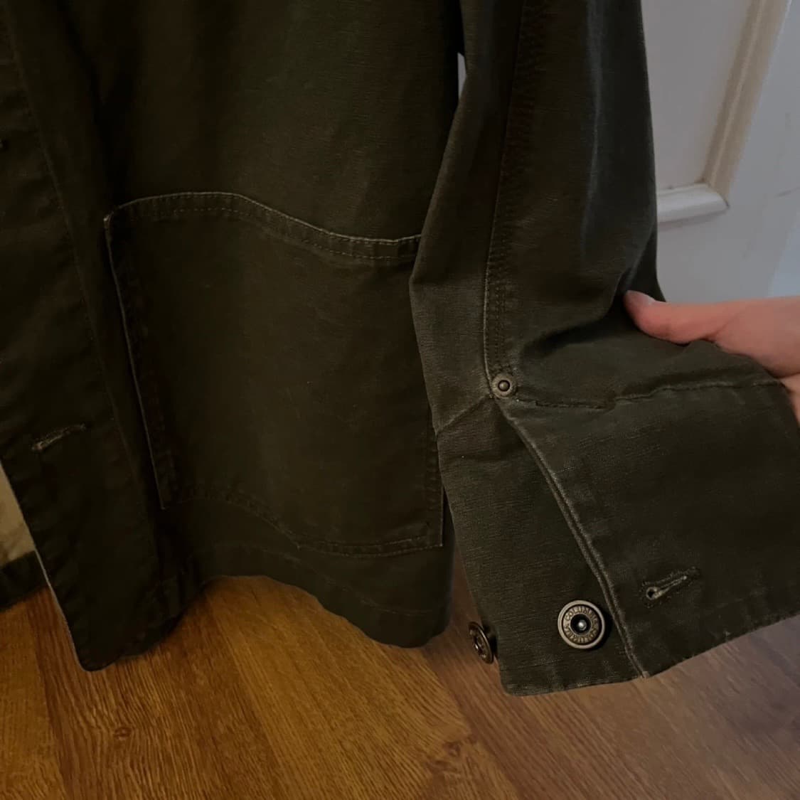 콜롬비아 워크셔츠 자켓 카키 M 상품이미지3