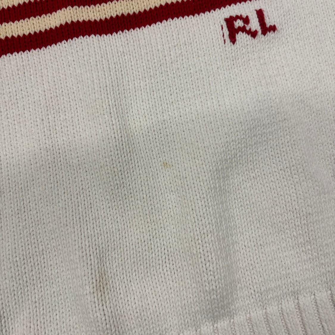 폴로 랄프로렌 화이트 성조기 니트 상품이미지7