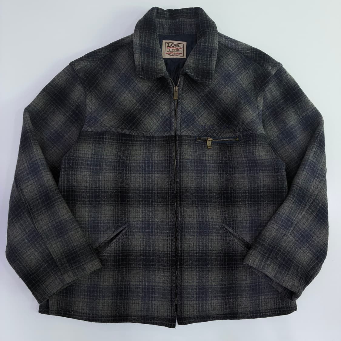 Lee 리 오리지널 90's 타탄 울 자켓 상품이미지1