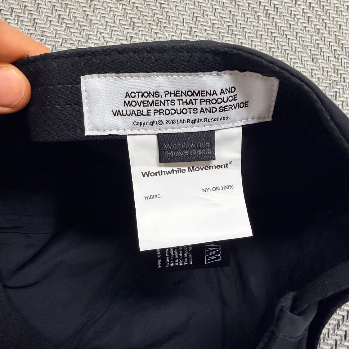 월스와일 블랙 캡 상품이미지5