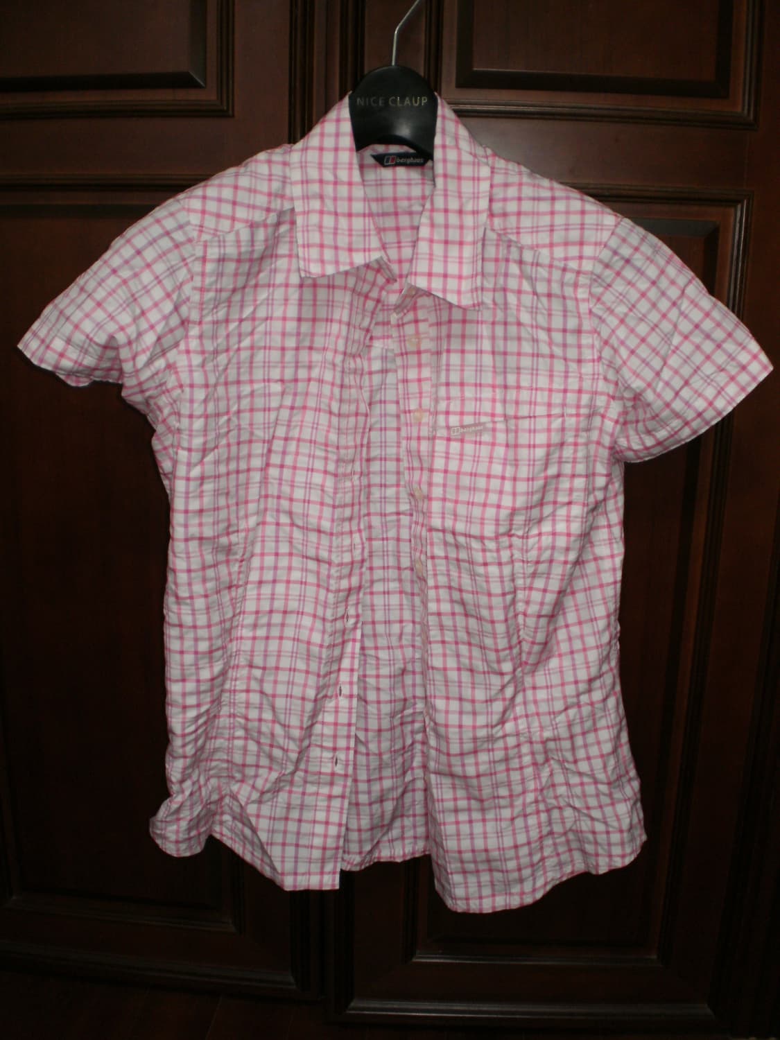 핑크 반소매 셔츠 상품이미지1