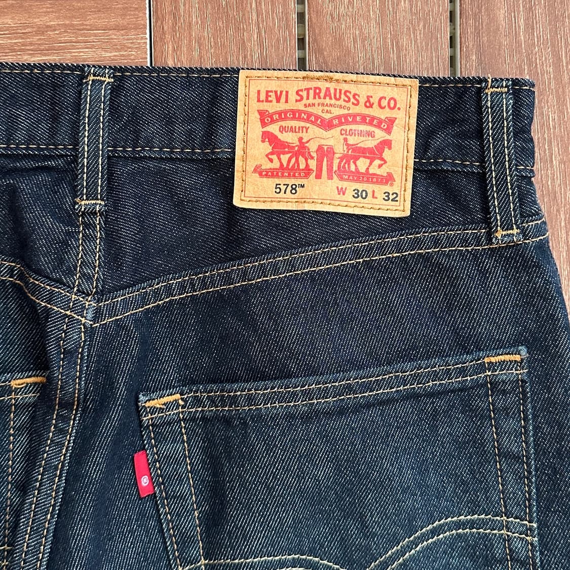 Levi’s 578 baggy denim pants 상품이미지5