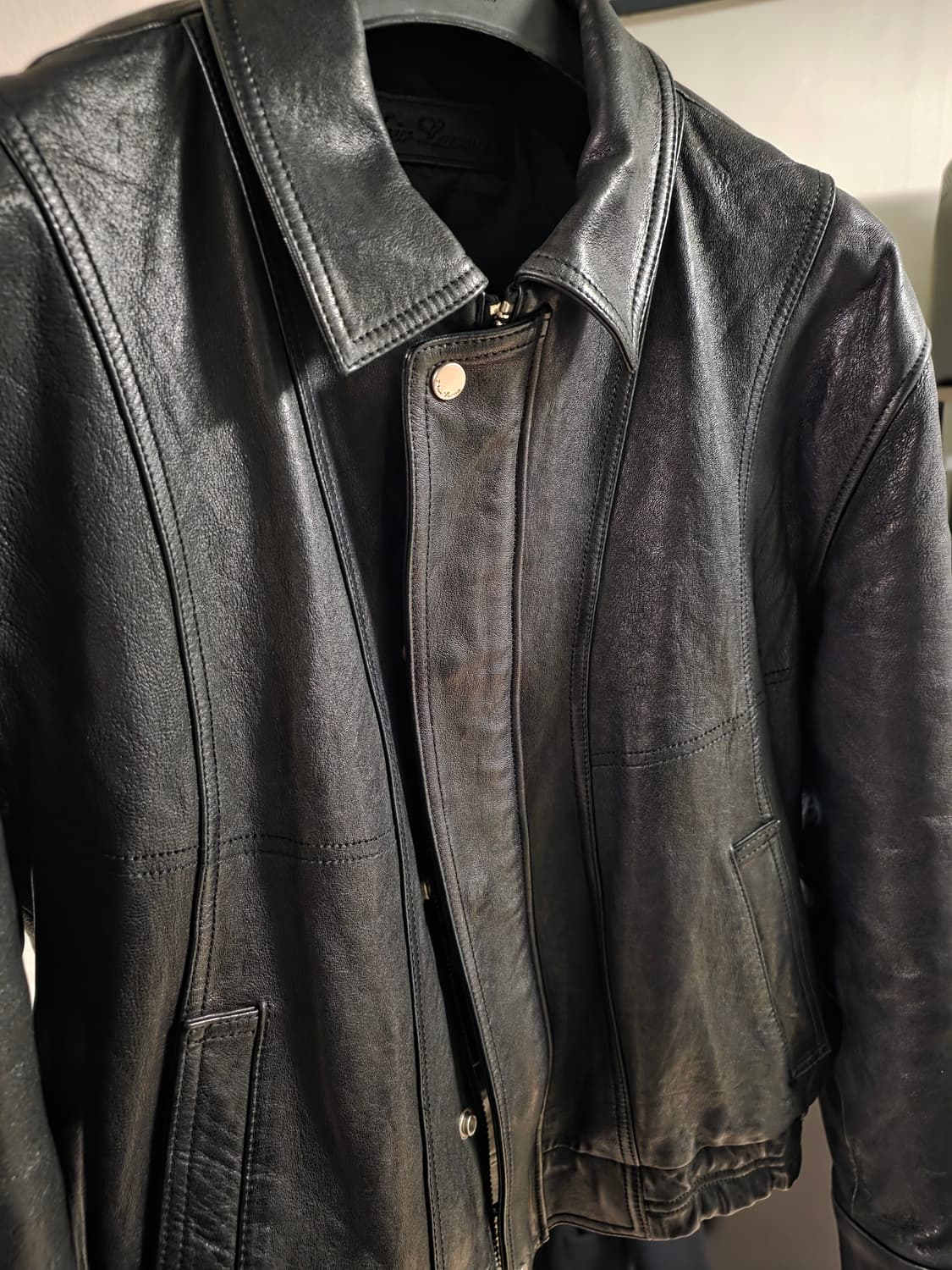 느와르라르메스 jk3 세미오버 가죽자켓 상품이미지2