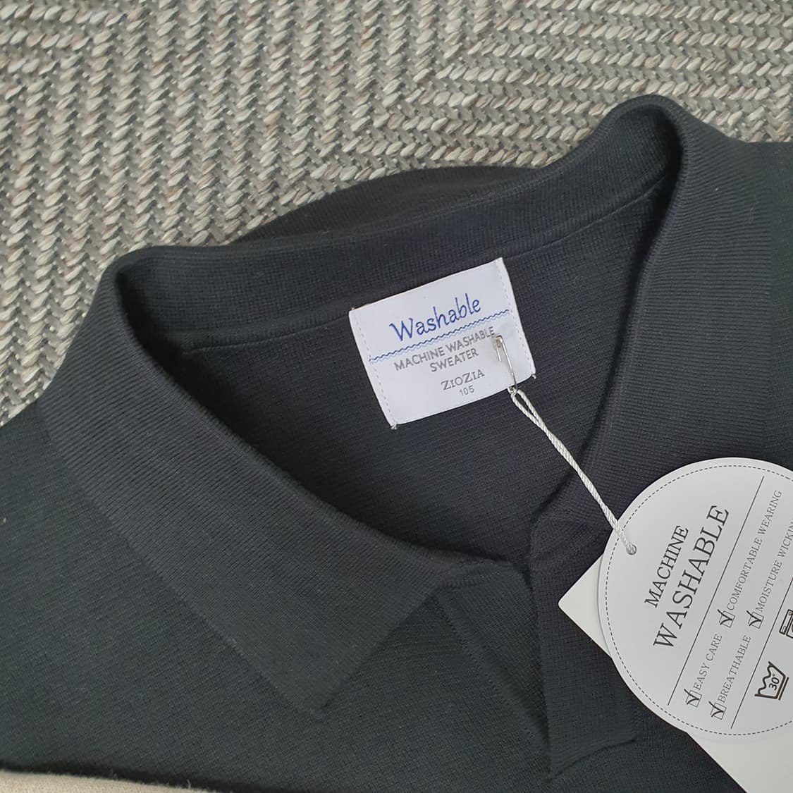 미착용 지오지아 면니트 카라티 남자105 (2벌가격) 상품이미지3