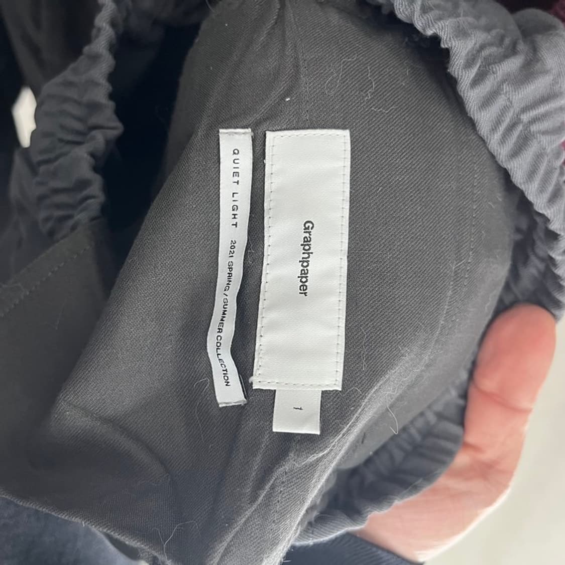 21ss 그레이 카고 팬츠 상품이미지3