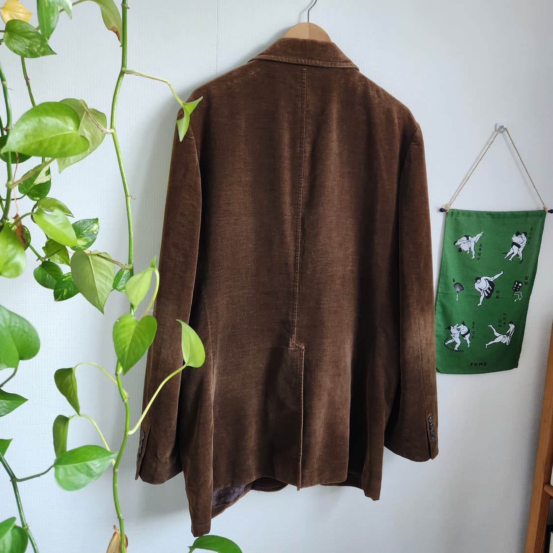 90's 폴로 랄프로렌 코튼 벨벳 스포츠 코트 상품이미지7