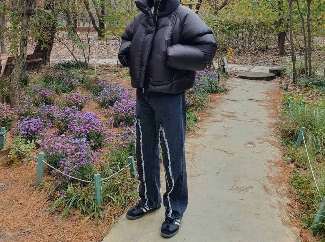 엔타이어 스튜디오 UVR 패딩 블랙 M(100) 상품이미지6