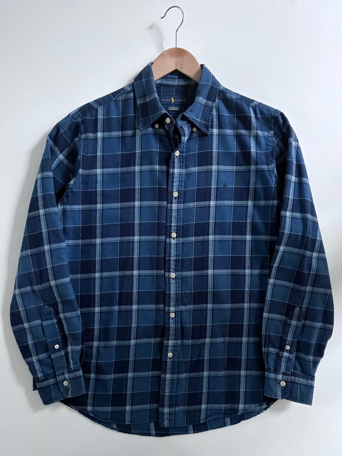 Polo 폴로 랄프로렌 신형 블루 체크 셔츠 상품이미지4