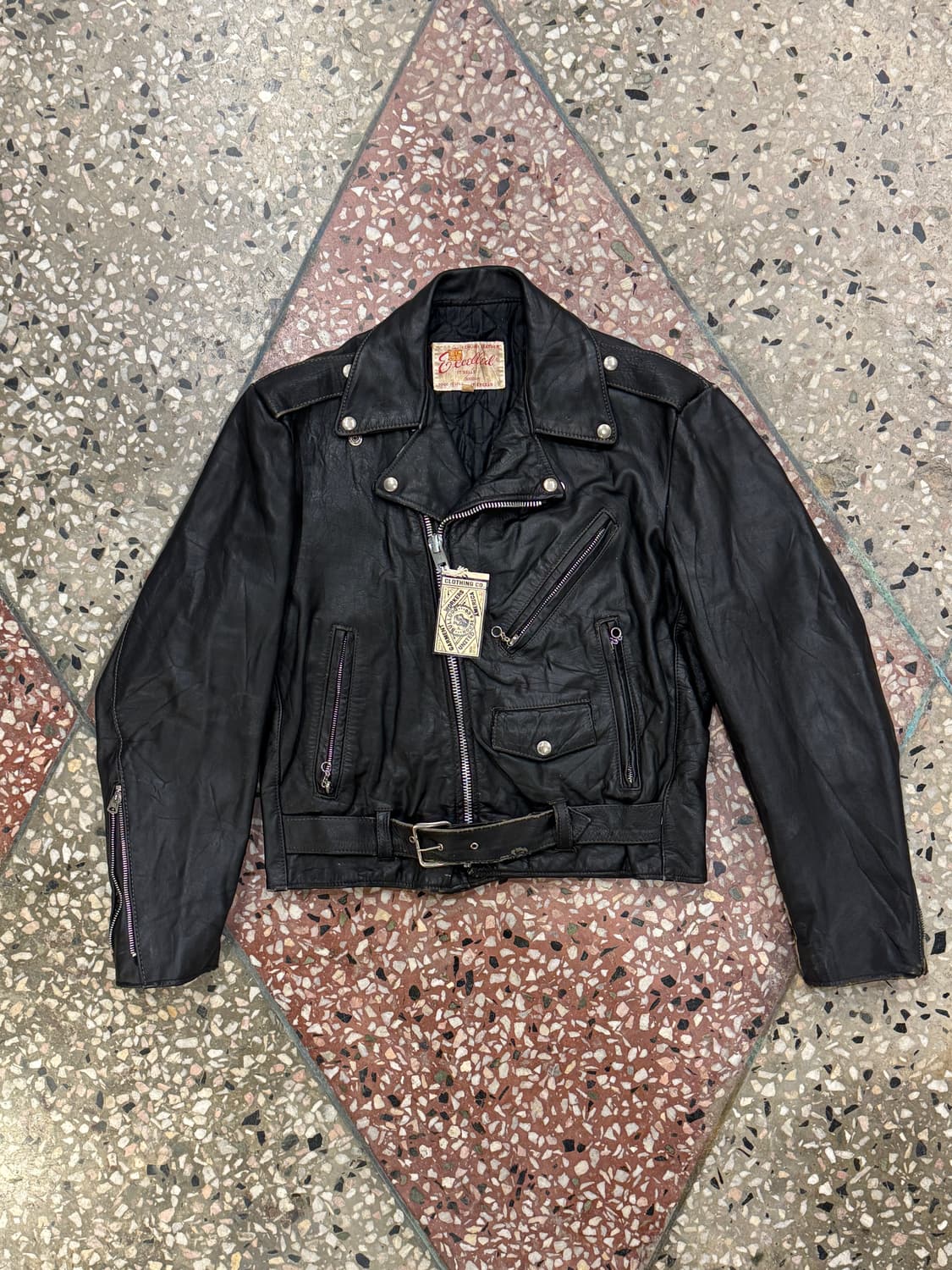 70s Excelled 더블 라이더자켓 (42) 상품이미지1