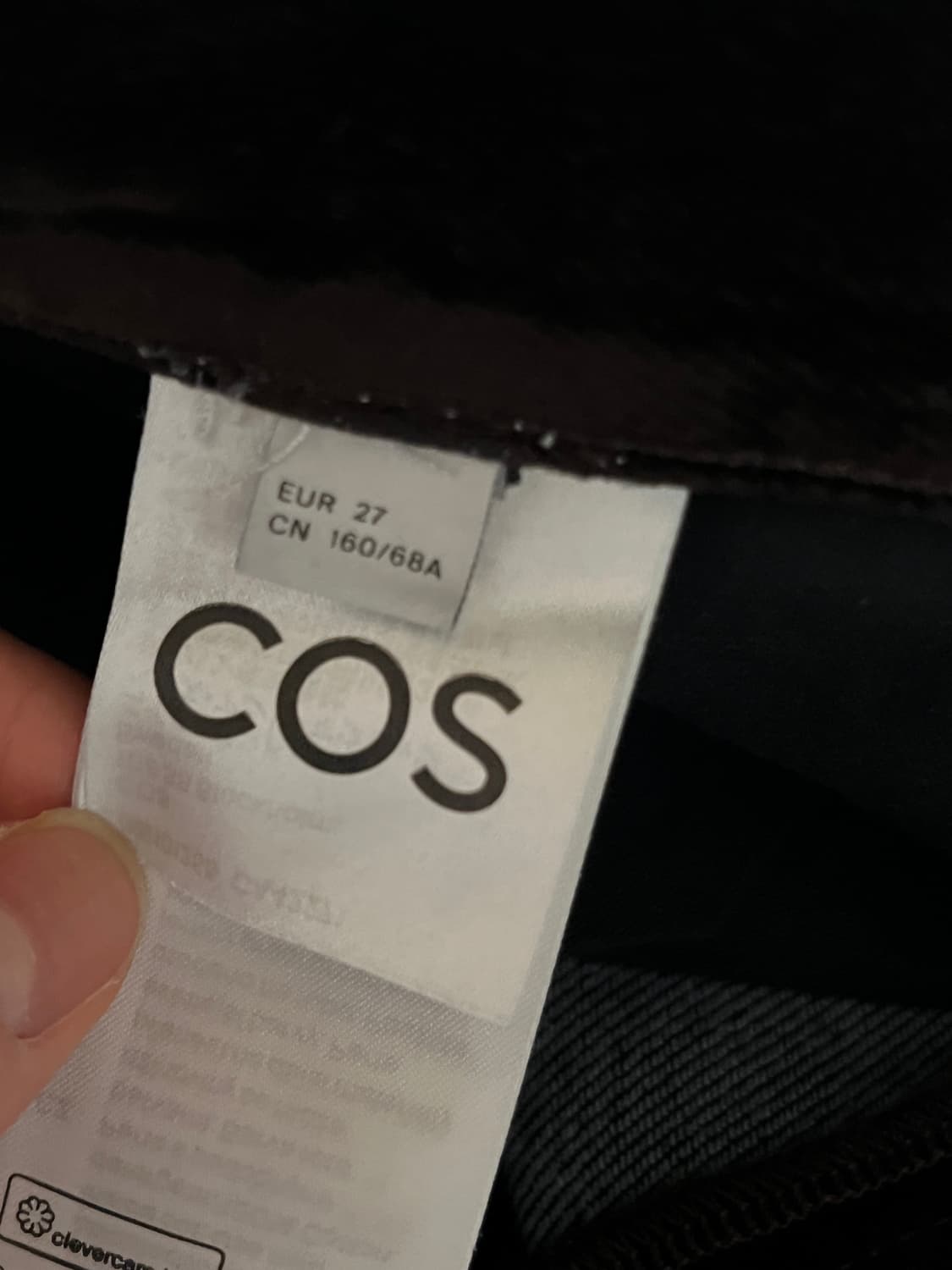 Cos 다크 브라운 스트레이트진 27 상품이미지4