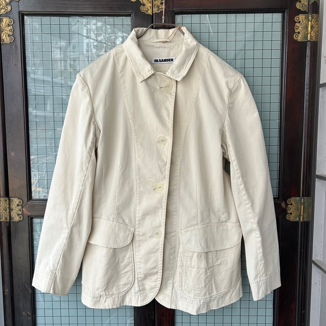 질 샌더 밀리터리 코튼 자켓 상품이미지4