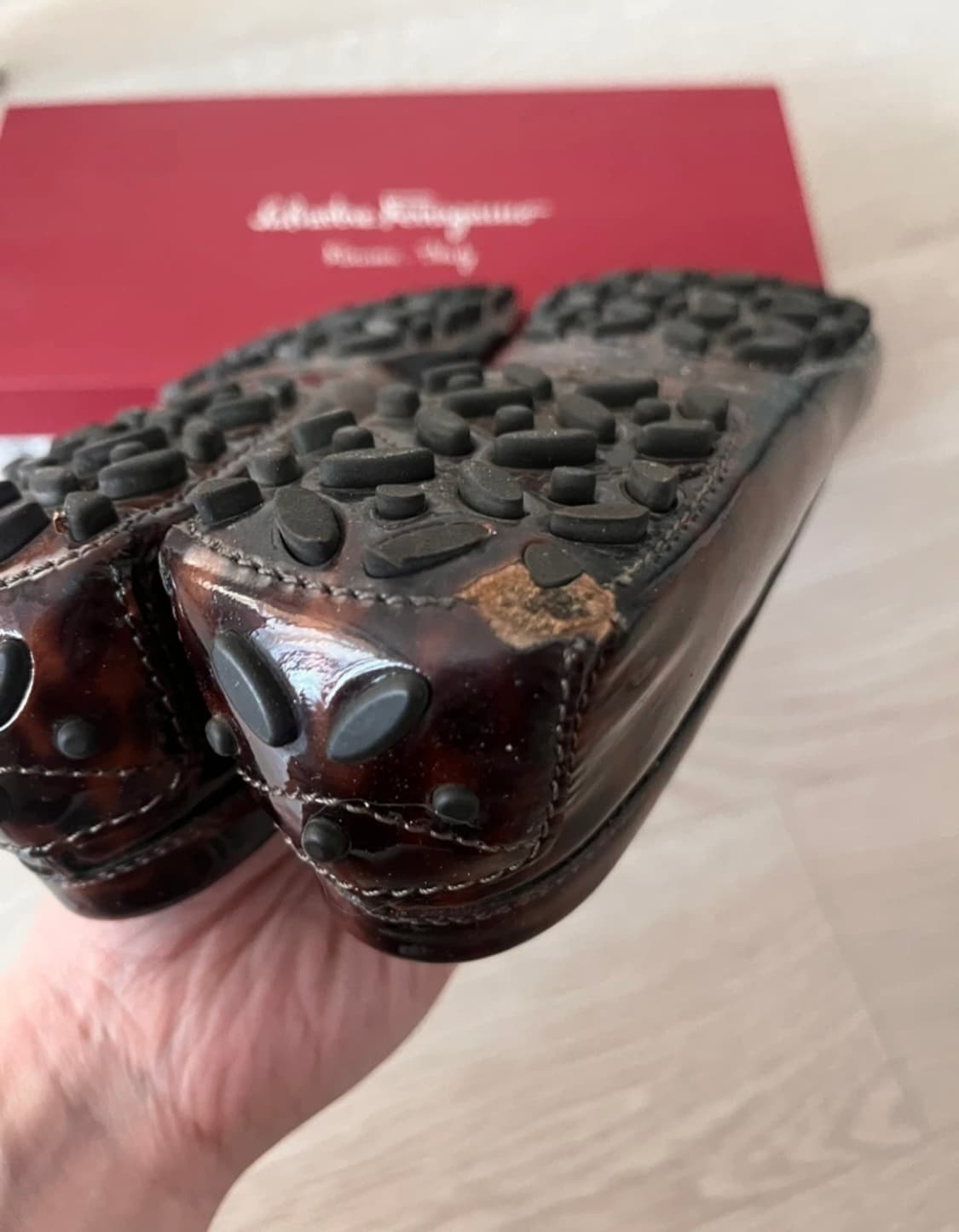 Ferragamo 페라가모 Saba 드라이빙 슈즈_7사이즈(245mm) 상품이미지6