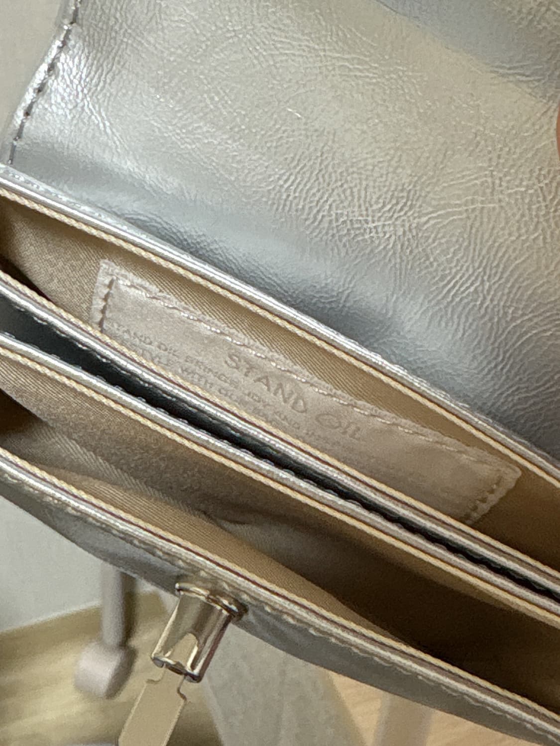 스탠드오일 Ditto wallet 디토 월렛 (실버) 새상품 상품이미지4