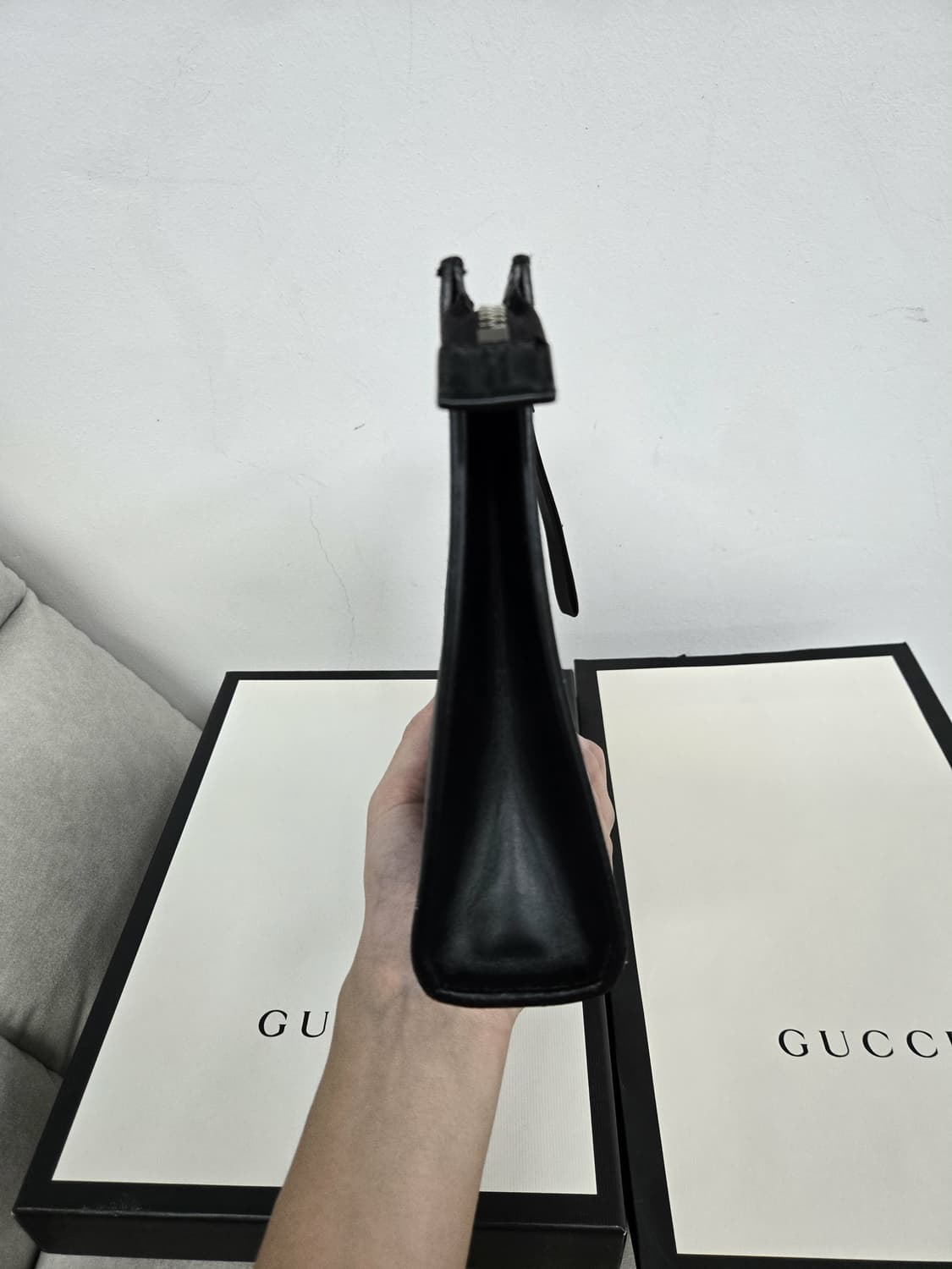 [보증서 정품] 구찌 웹삼선 클러치백 상품이미지3