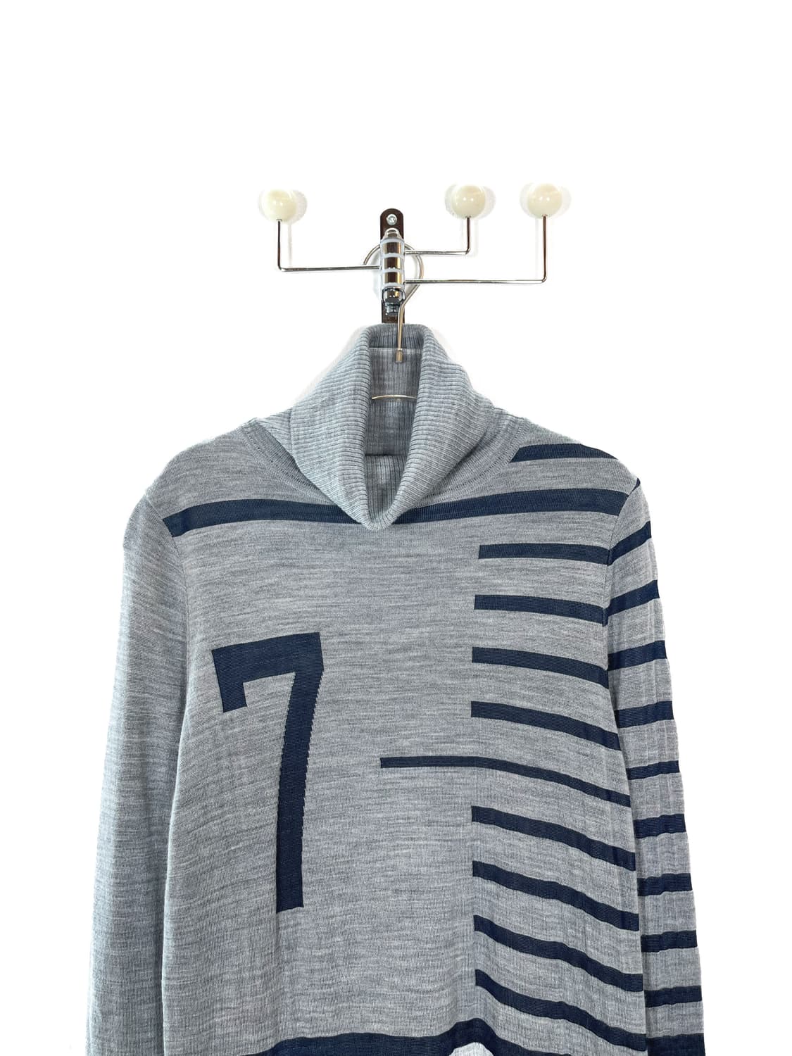 장 폴 고티에 줄자 스트라이프 폴라넥 원피스 상품이미지2