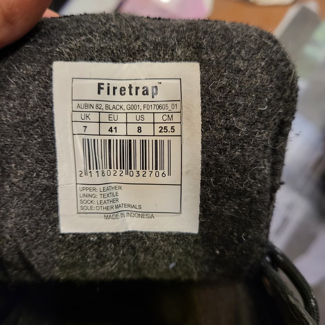 Firetrap 워커 255m 상품이미지9