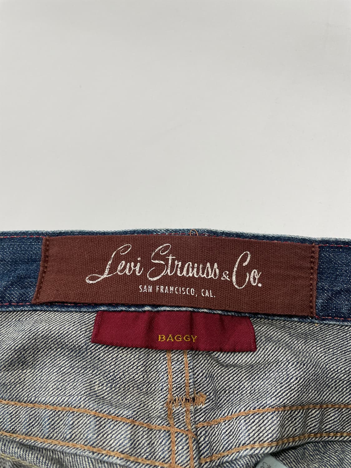 빈티지 리바이스 로우라이즈 부츠컷 데님 팬츠 상품이미지7