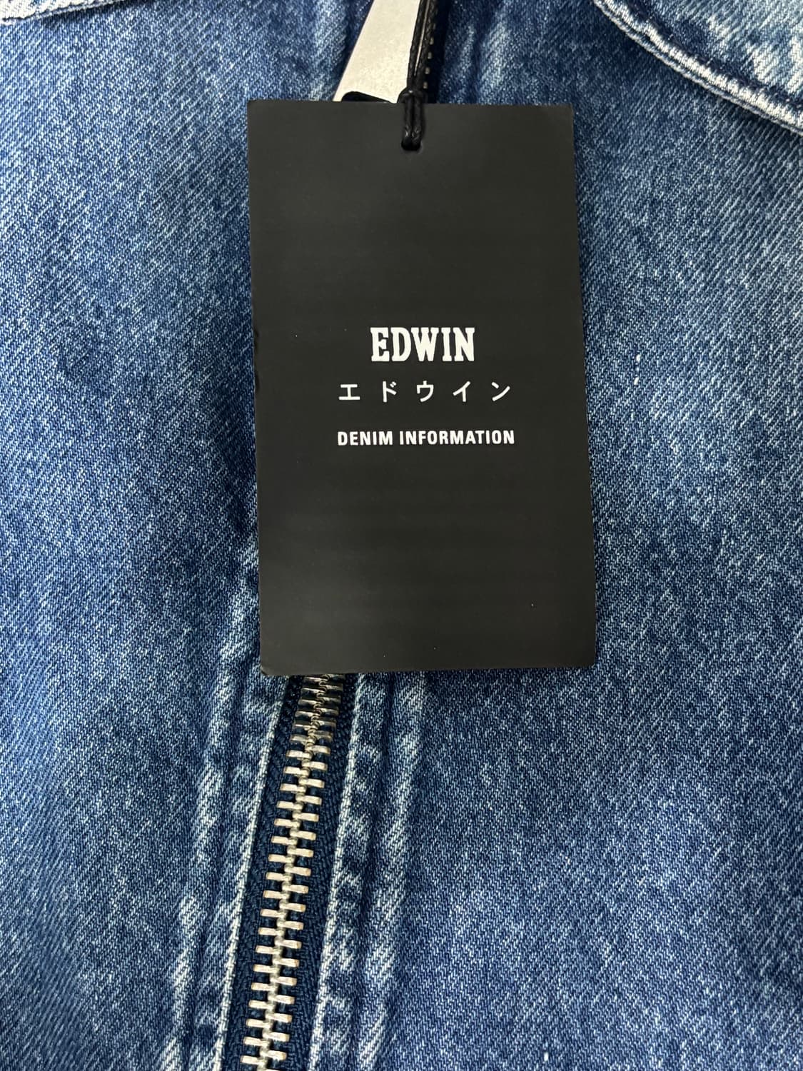 [S]유럽 에드윈 크롭 데님 봄버자켓 상품이미지3