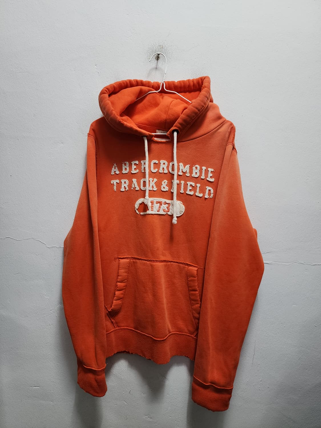 아베크롬비 오렌지색 후드티 상품이미지1
