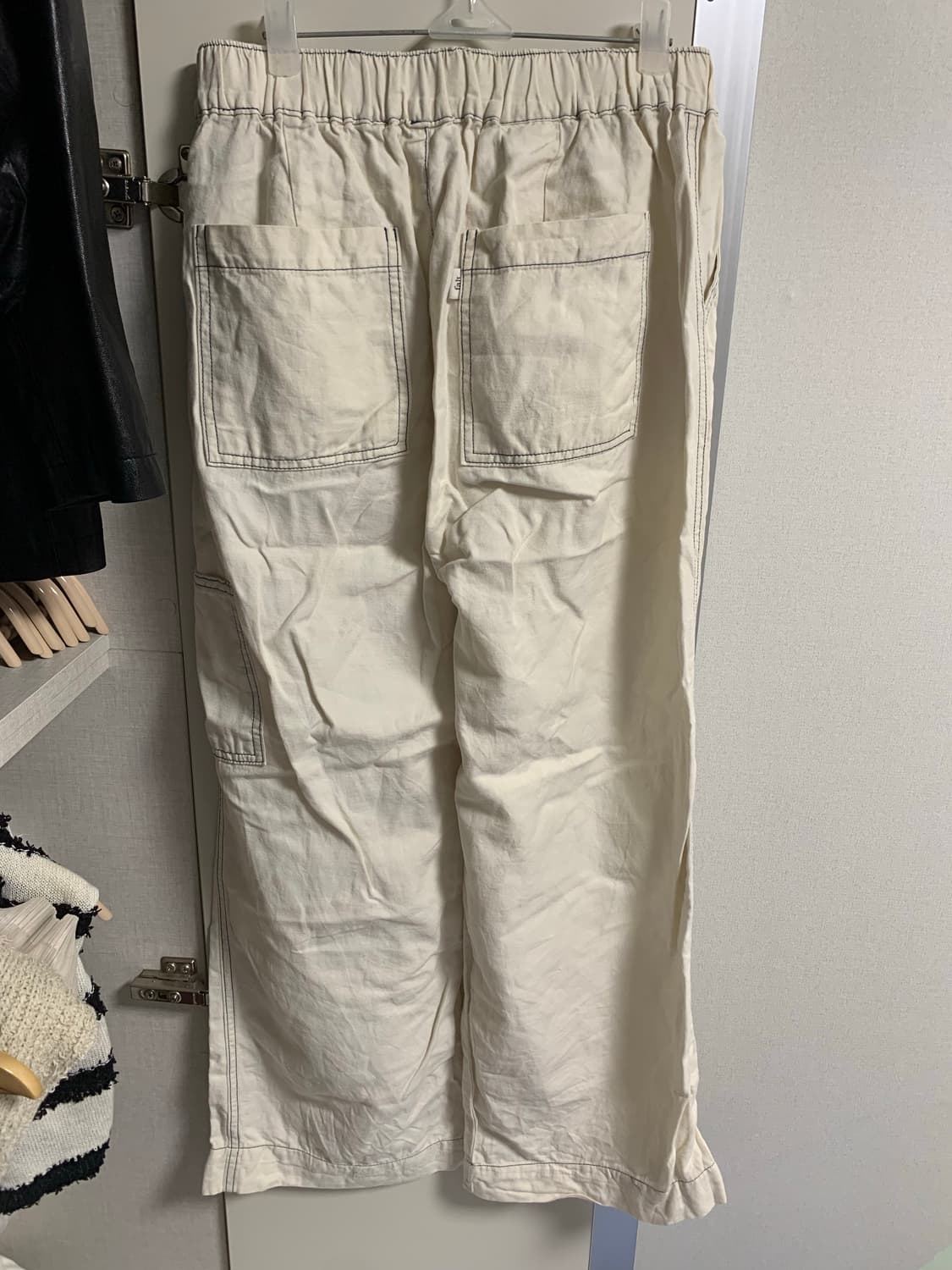 폴트 원피스브라운+리넨팬츠 일괄 (연늘 착용) 상품이미지10