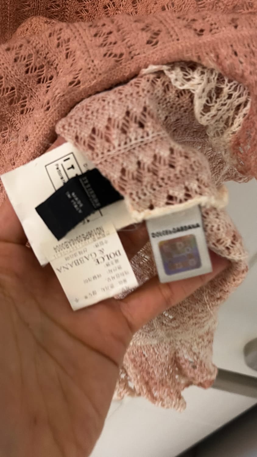 돌체앤가바나 니트 44,마른55 정품  상품이미지4