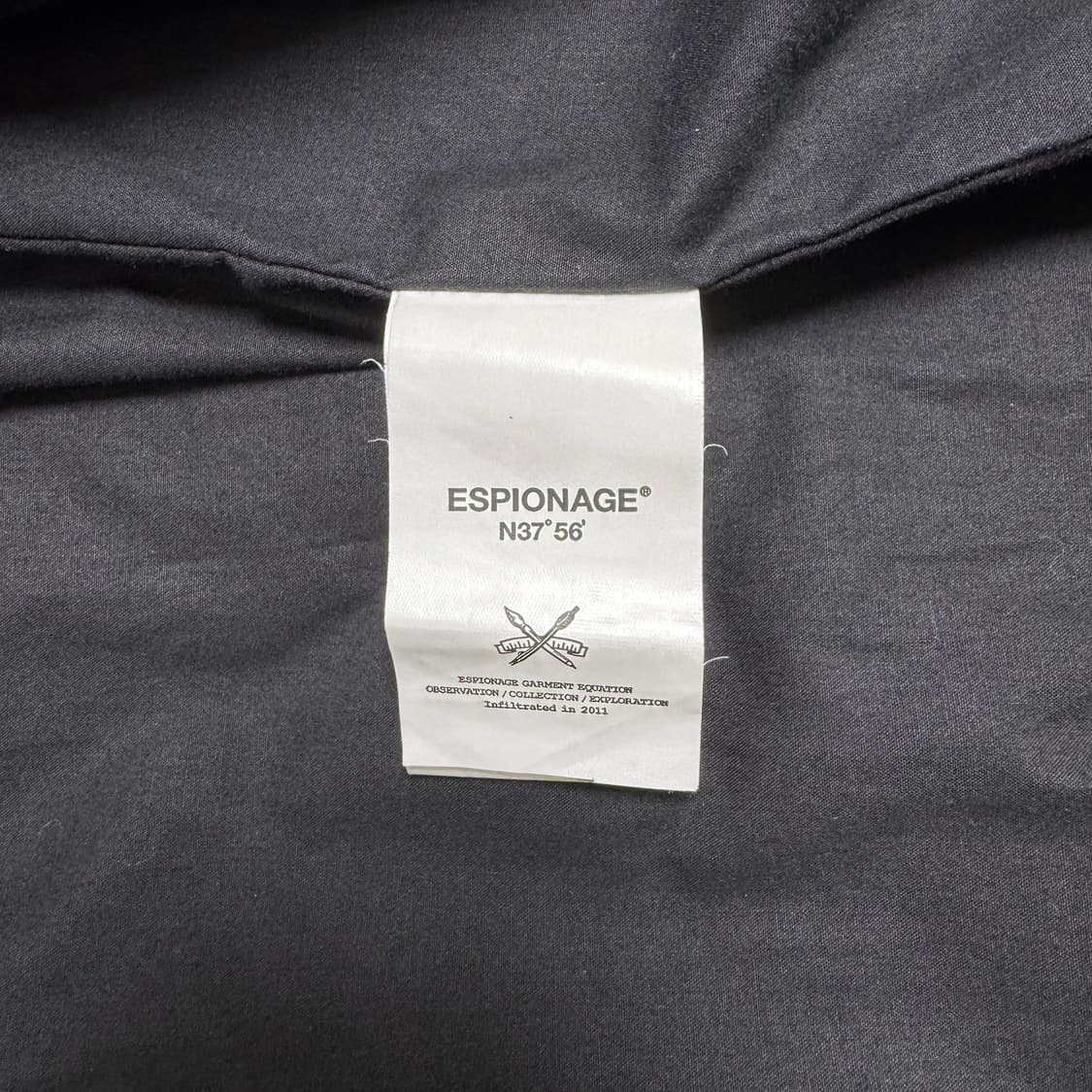 에스피오나지 퀼팅 자켓 블랙 XL 상품이미지4