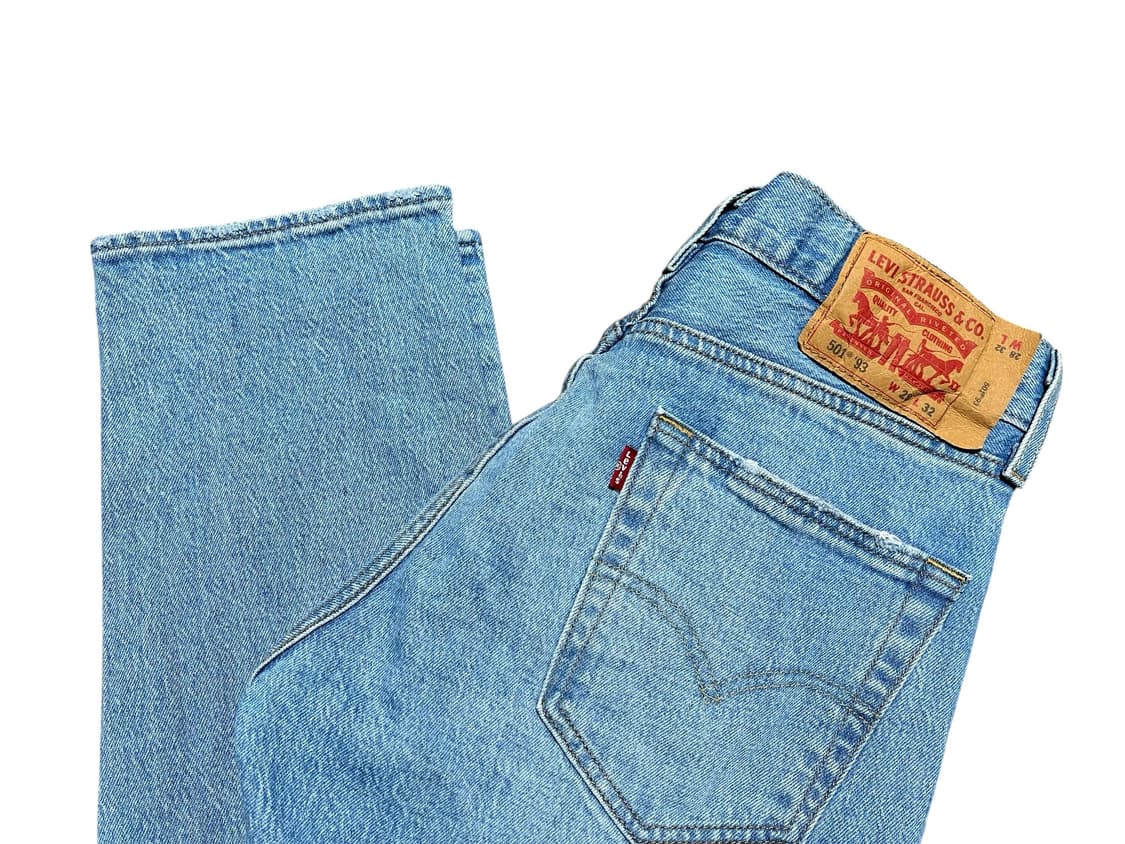 (새상품) 리바이스 501 연청 청바지 W29 L32 상품이미지7