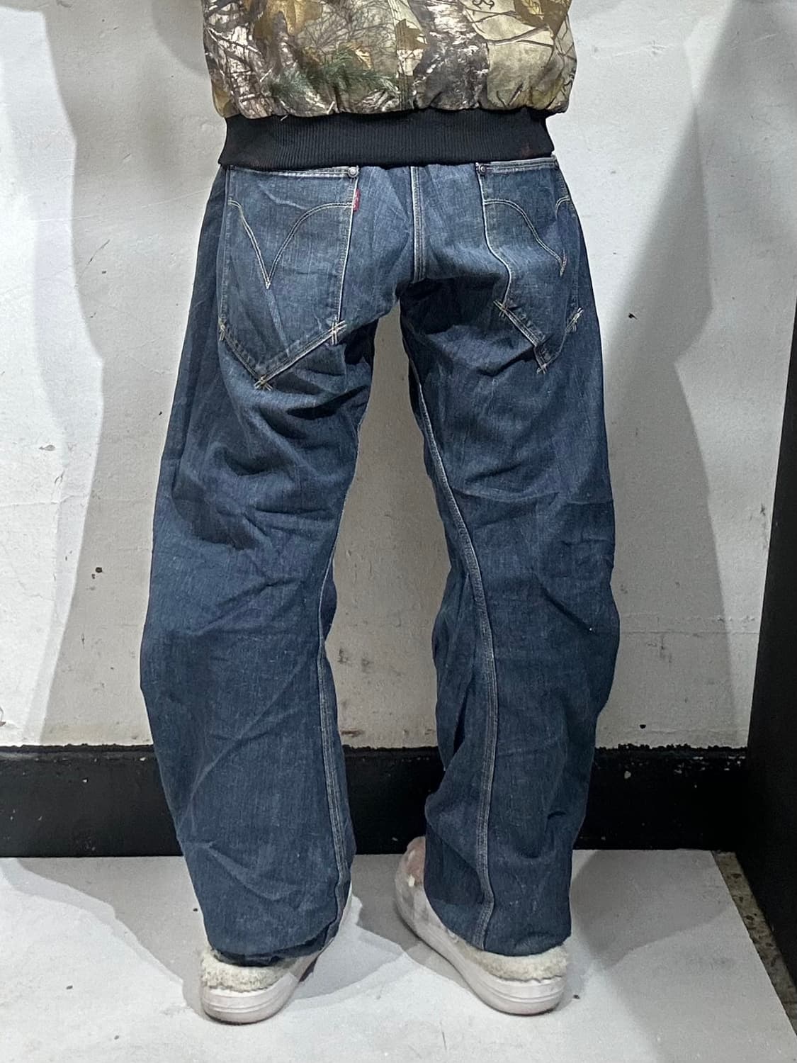 리바이스 중청 엔지니어드 와이드 데님 팬츠 청바지 32 상품이미지3