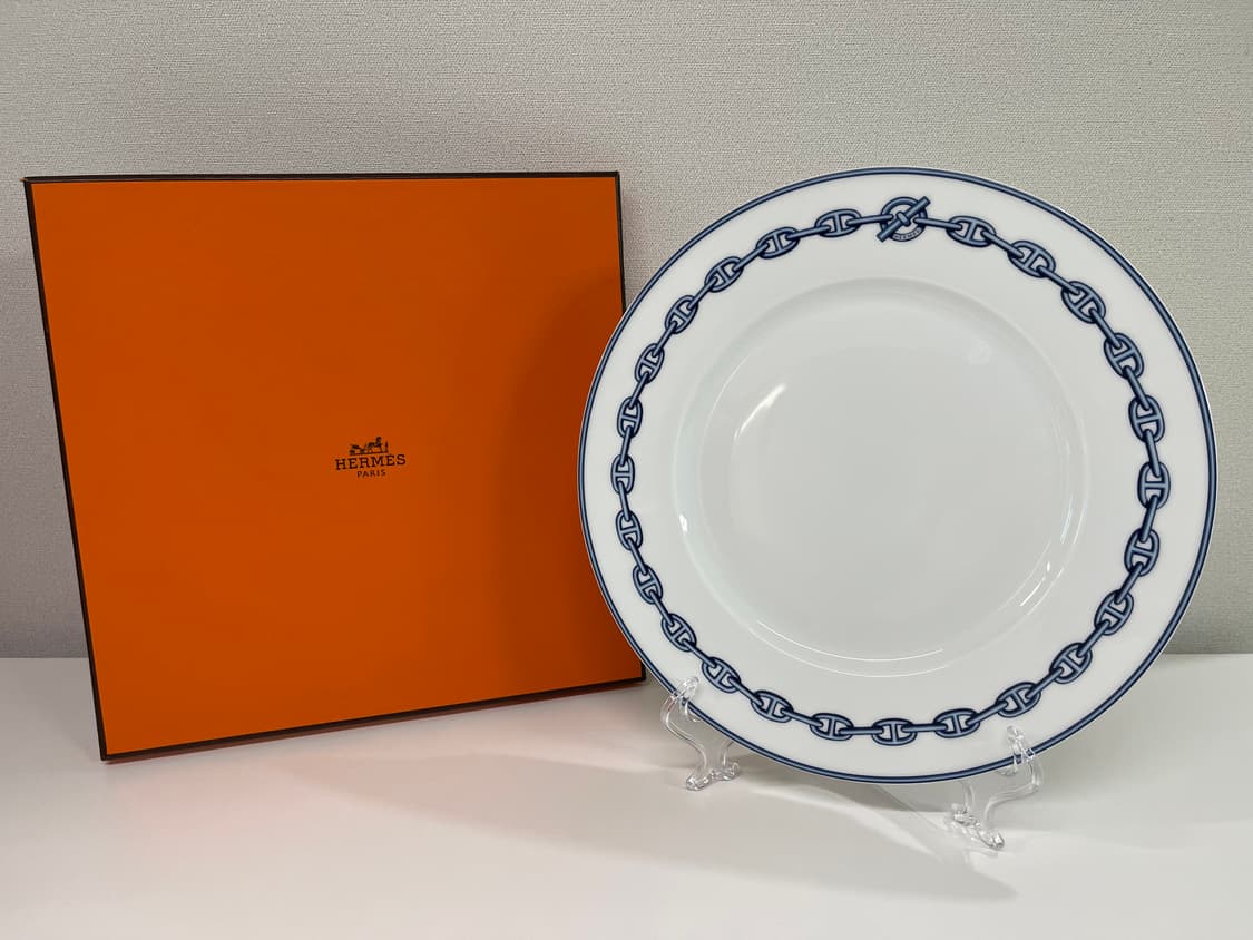 에르메스 샹달 블루 플레이트 1P HERMES 상품이미지1