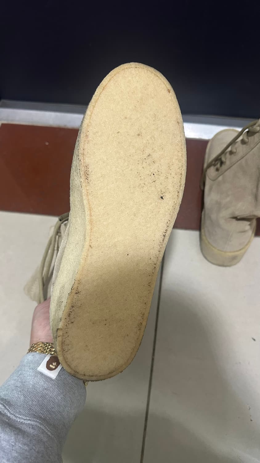Yeezy season2 crepe boots 이지2 크레페 부츠 41 상품이미지5
