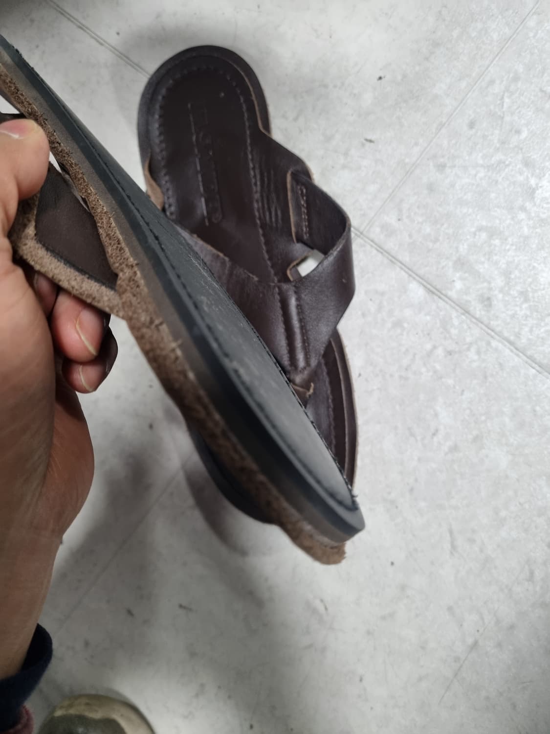 질샌더 남성 조리 슬리퍼  상품이미지3