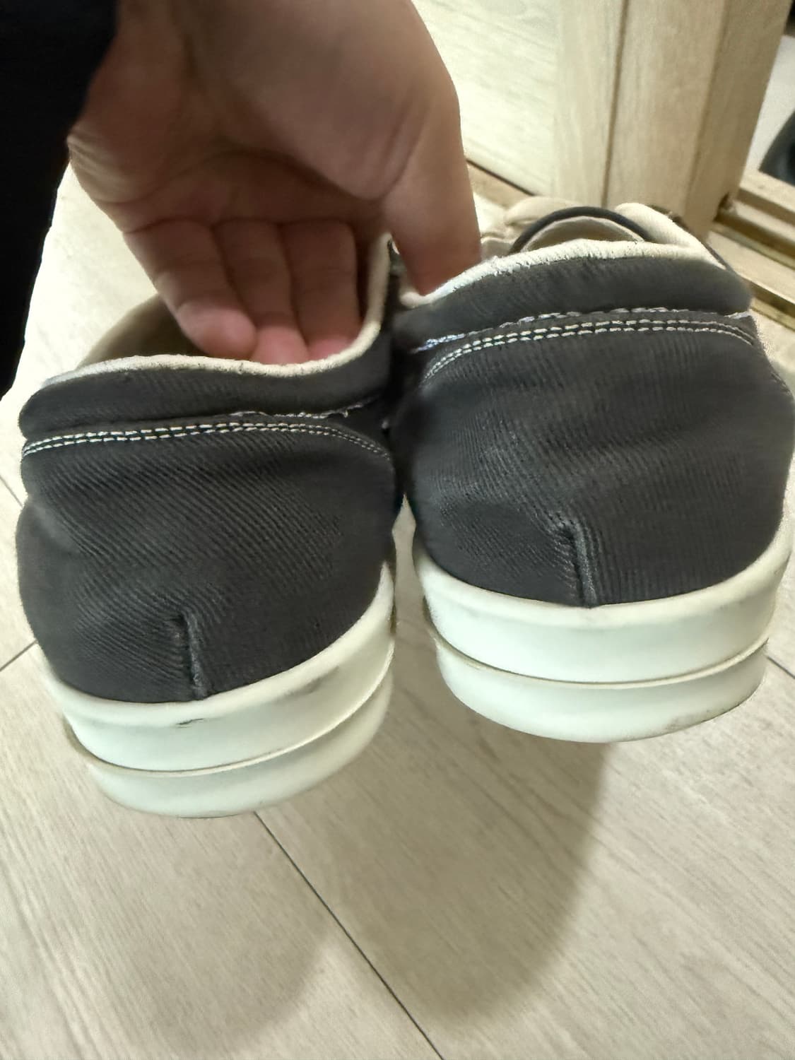 eu40 릭오웬스 다크쉐도우 릭반 릭오웬스 반스 상품이미지2