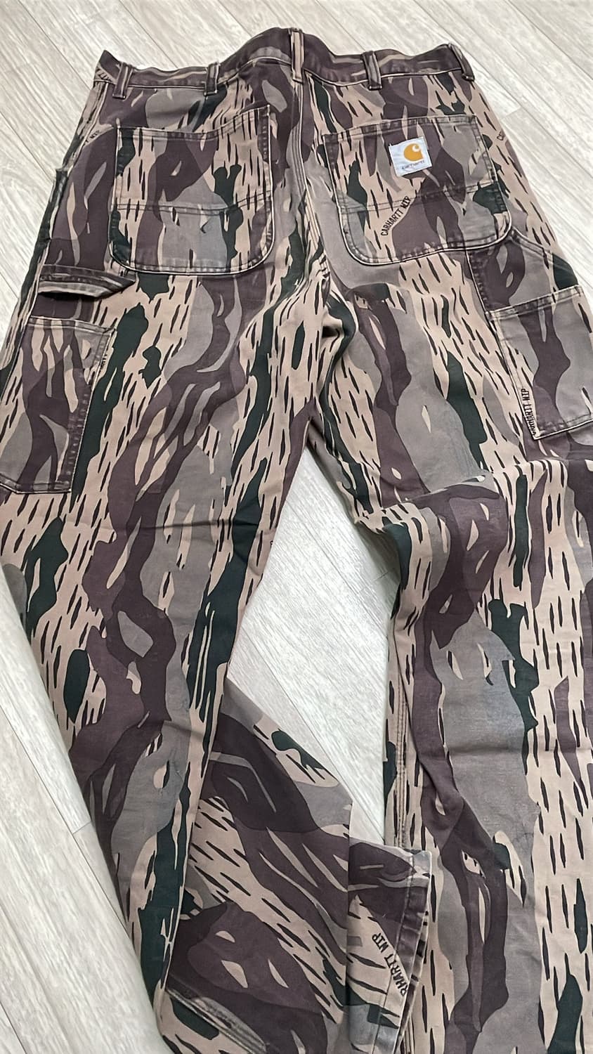 칼하트 더블니 팬츠 카모 상품이미지1