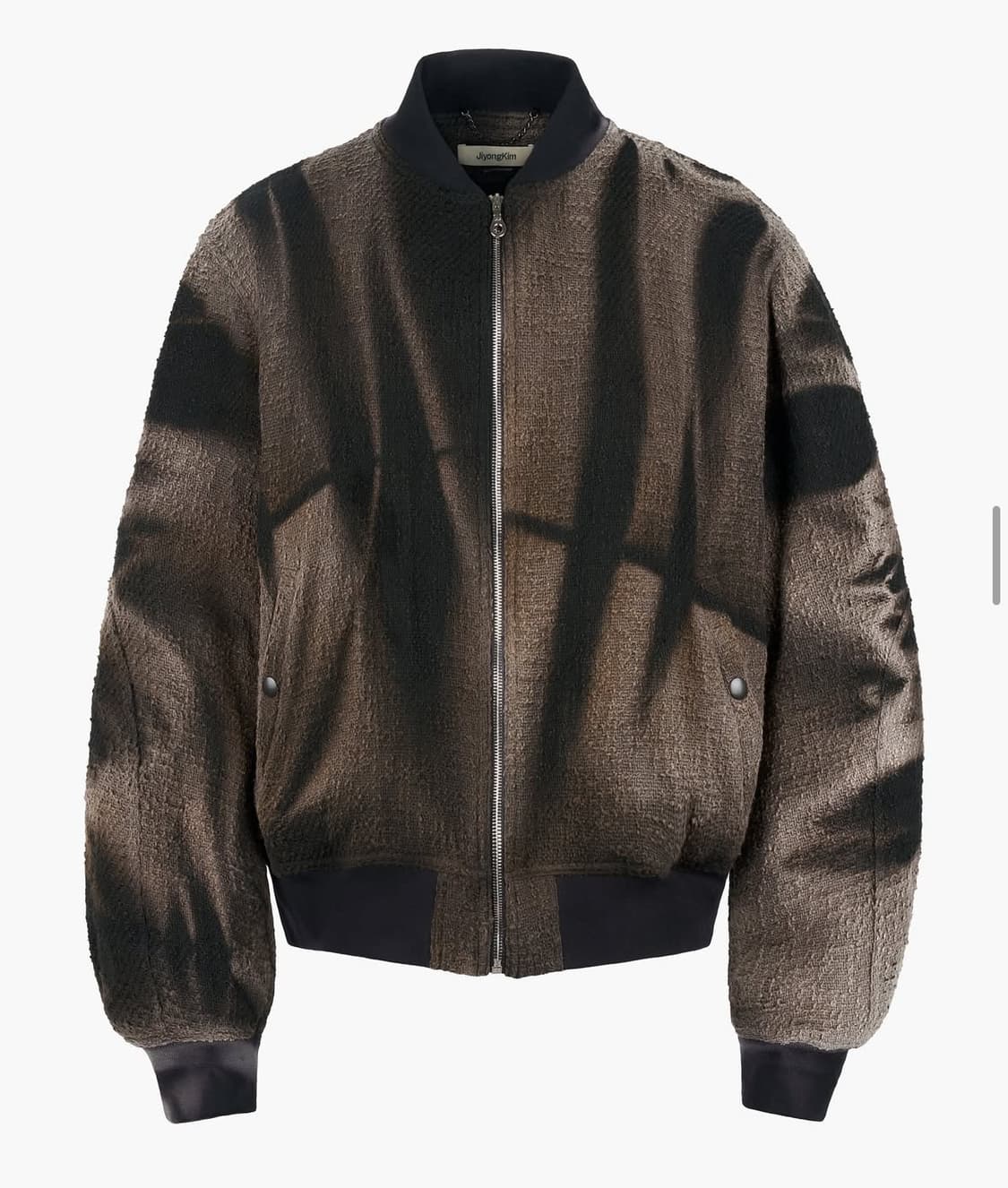 지용킴 트위드 봄버 24FW [L] 상품이미지1